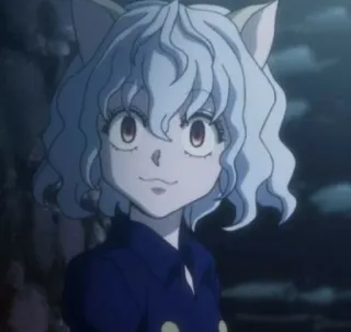 🐱 Neferpitou Hunter x Hunter อนิเมะ, หูแมว, เนเฟลปิโต้, Hunter x Hunter telegram sticker