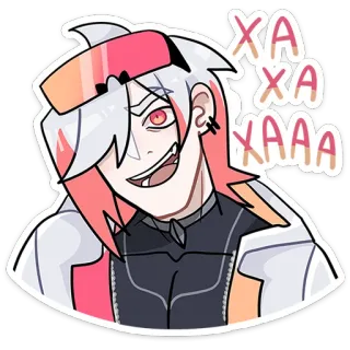 😃 XA
XA
XAAA Anime, Manga, Personage, Smuilen, Cartoon, Animatie, Glimlach telegram sticker