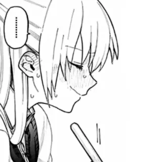 🎧 ........ Anime, Manga, Personnage, Sueur, Fatigué, Épuisé telegram sticker