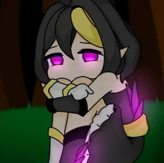 🦄 anime, sad, cute, female, girl telegram sticker