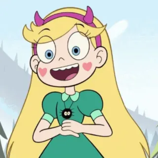 💫 Star Butterfly Star vs. the Forces of Evil dibujos animados, princesa, magia, animado, chica whatsapp sticker