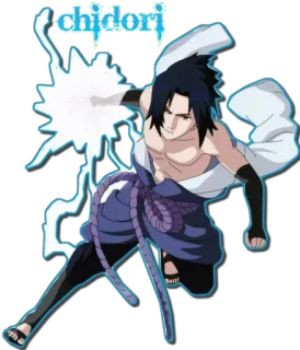 ⚡ Sasuke Uchiha Naruto chidorl Anime, Manga, Sasuke, Naruto, Chidori, Kreskówka telegram sticker