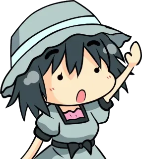 ✋ Anime, Karakter, Lucu, Kartun telegram sticker