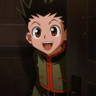 🇯🇵 Gon Freecss Hunter x Hunter anime, character, gon freecss, hunter x hunter, cartoon, boy telegram sticker