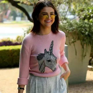 👜 Selena Gomez, Celebridad, Mujer, Cantante, Actriz, Unicornio telegram sticker