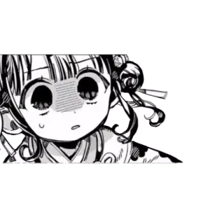 😨 Anime, Mangá, Desenho animado, Garota, Ilustração telegram sticker