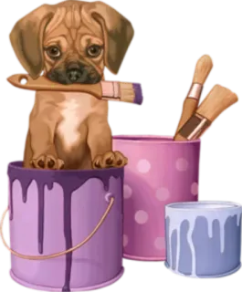 Dogs @StikerDi telegram stickers