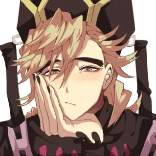 😡 Doma Demon Slayer Anime, Manga, Thanh Gươm Diệt Quỷ, Douma, Fanart telegram sticker