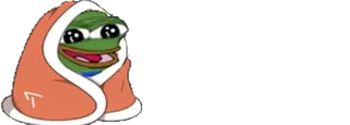 ☺️ Pepe the Frog Pepe, żaba, mem, koc, słodki telegram sticker