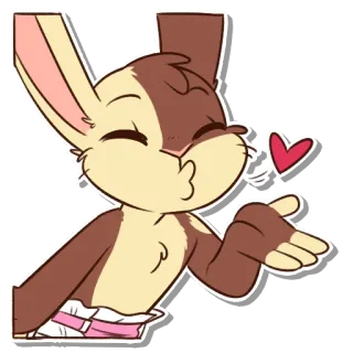 😘 Bunny telegram sticker