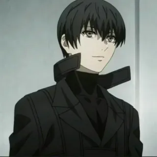🖤 Haise Sasaki Tokyo Ghoul อนิเมะ, ตัวละคร, ผมสีดำ, Tokyo Ghoul, Haise Sasaki telegram sticker