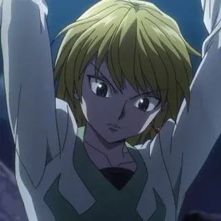 🕷️ Kurapika Hunter x Hunter anime, manga, kurapika, hunter x hunter telegram sticker