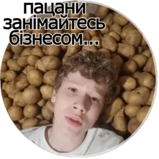 🍲 пацани занімайтесь бізнесом... telegram sticker