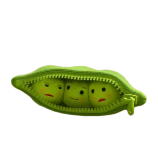 😊 piselli, verdure, cibo, carino, cartone animato telegram sticker