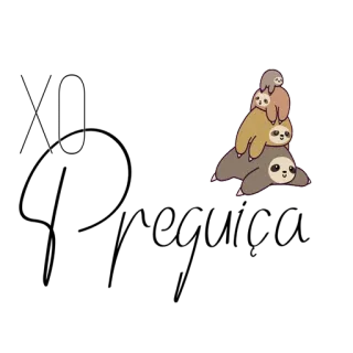 ☁ preguiça, fofo, animal, preguiças, pilha, desenho animado telegram sticker