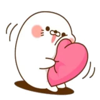 💖 seal, heart, cute, animal, love, kawaii telegram sticker