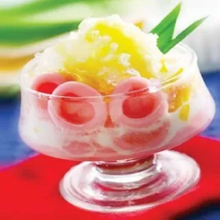 😏 甜点, 甜, 食物, 清爽, 冰, 刨冰 telegram sticker
