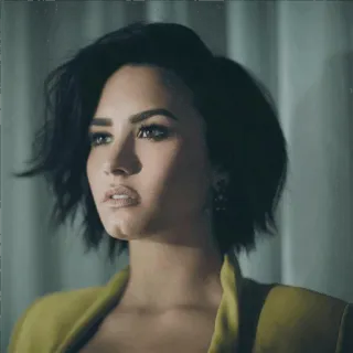 🌸 Demi Lovato demi lovato, penyanyi, selebriti, potret, wanita, aktris whatsapp sticker