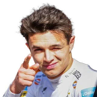 👉 Lando Norris Formule 1, F1, Course, Pilote, Sport whatsapp sticker