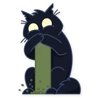 Кошмарик telegram stickers