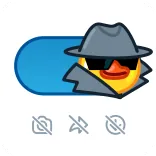 😏 duck telegram sticker
