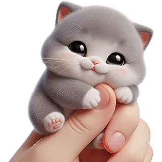 🤗 kotek, kot, słodki, uroczy, kreskówka, zwierzę domowe, zwierzę telegram sticker