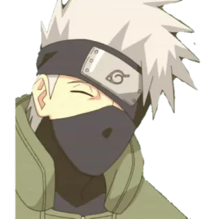 Kakashi by @pellostyle telegram stickers