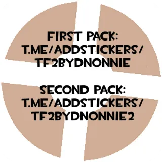 ✌️ FIRST PACK:
T.ME/ADDSTICKERS/
TF2BYDONNIE
SECOND PACK:
T.ME/ADDSTICKERS/
TF2BYDONNIE2 Pacote de stickers, Telegram, TF2, Adicionar stickers telegram sticker