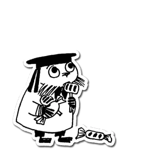 🍬 dibujo animado, caramelo, personaje, dulce, golosina telegram sticker