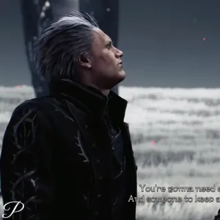 🗡 Vergil Devil May Cry 5 You're gonna need someone to keep video game, devil may cry, vergil, anime, character telegram sticker