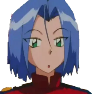 😯 James Pokemon Джеймс, Покемон, Команда Р, Аниме, Мультфильм telegram sticker