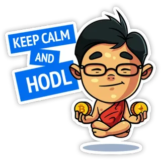 🧞‍♂️ KEEP CALM
AND
HODL Criptovaluta, Bitcoin, Ethereum, Hodl, Investimenti, Finanza, Meme, Stai calmo telegram sticker