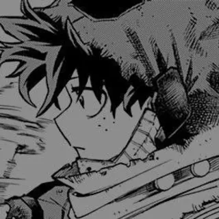 🙁 Izuku Midoriya My Hero Academia Anime, Manga, My Hero Academia, Izuku Midoriya, Deku whatsapp sticker