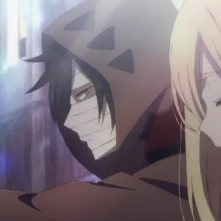 🦇 Isaac Foster Angels of Death Anime, Karakter, Isaac Foster, Angels of Death, Horor telegram sticker