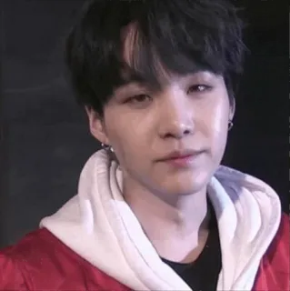 😐 Suga K-Pop, Sänger, Idol, BTS, Min Yoongi, Musiker telegram sticker