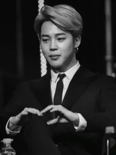 🍸 Jimin kpop, jimin, bts, piosenkarz, idol, czarno-białe telegram sticker