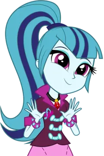 🤗 Sonata Dusk My Little Pony: Equestria Girls การ์ตูน, อนิเมะ, เด็กผู้หญิง, Equestria Girls, My Little Pony, Sonata Dusk telegram sticker