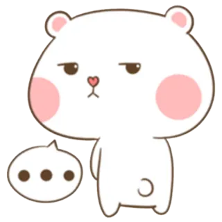 😒 beer, cartoon, schattig, dier, kawaii, sticker telegram sticker