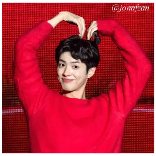 ❤️ @jonafzan portrait, homme, personne, sourire, kpop, acteur telegram sticker
