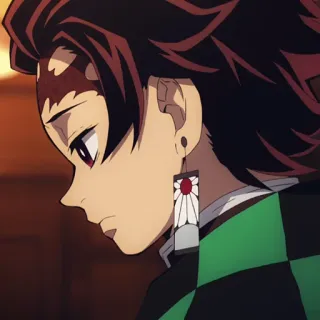 🔥 Tanjiro Kamado Demon Slayer Anime, Demon Slayer, Tanjiro Kamado, Personnage, Animation Japonaise telegram sticker