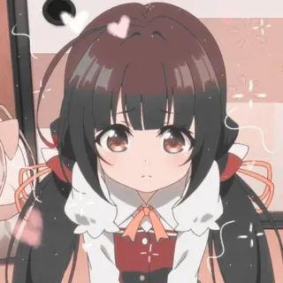 💗 anime, lindo, chica, dibujos animados telegram sticker