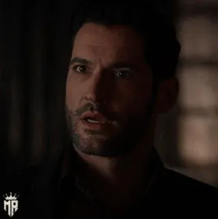 🥃 Lucifer 루시퍼 모닝스타, 톰 엘리스, TV 드라마, 넷플릭스, 드라마, 미스터리, 초자연, 판타지 whatsapp sticker