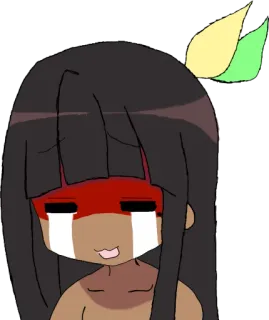 😭 만화, 애니메이션, 토착, 브라질, 원주민 telegram sticker