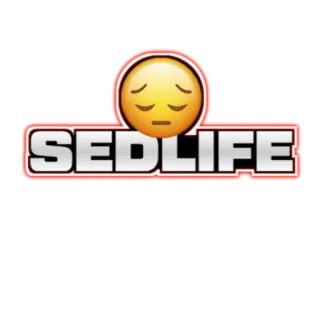 😌 SEDLIFE sedlife, Emoji, traurig, Meme telegram sticker