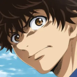 ⚽️ Anime, Homem, Retrato, Animado, Personagem, Desenho animado telegram sticker