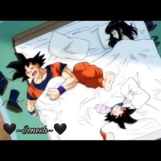 😴 Goku Dragon Ball --Sonesh-- 애니메이션, 드래곤볼, 만화, 가족 telegram sticker