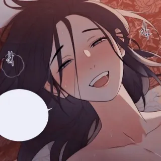 🍨 woman, anime, manga, smile, happy, face telegram sticker