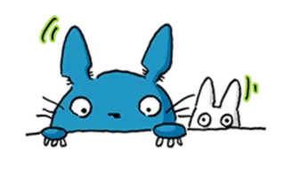 😶 animali, cartoni animati, carino, illustrazione telegram sticker