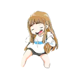 💃 อนิเมะ, ผู้หญิง, จิบิ, น่ารัก, เต้น telegram sticker