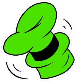 🎩 Goofy kartun, Disney, Goofy, topi whatsapp sticker